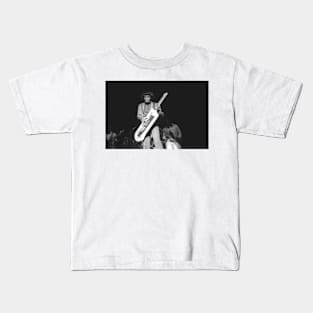 James Brown BW Photograph Kids T-Shirt